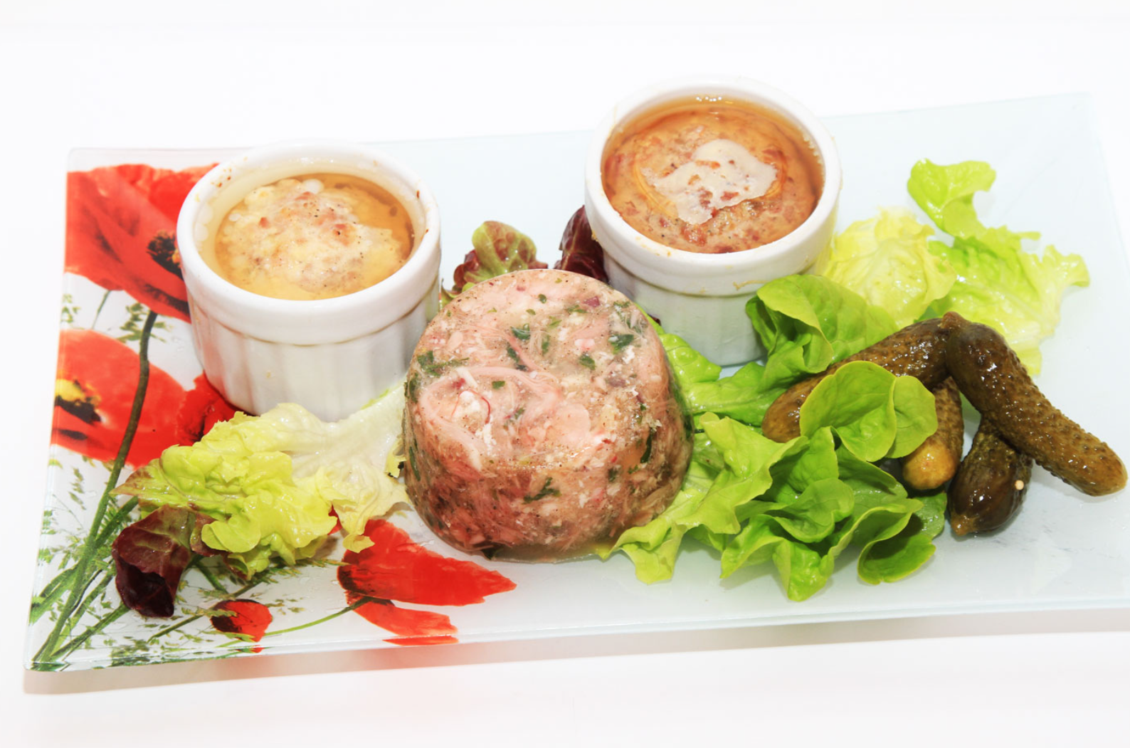 Assiette de brasserie L'Ours Noir